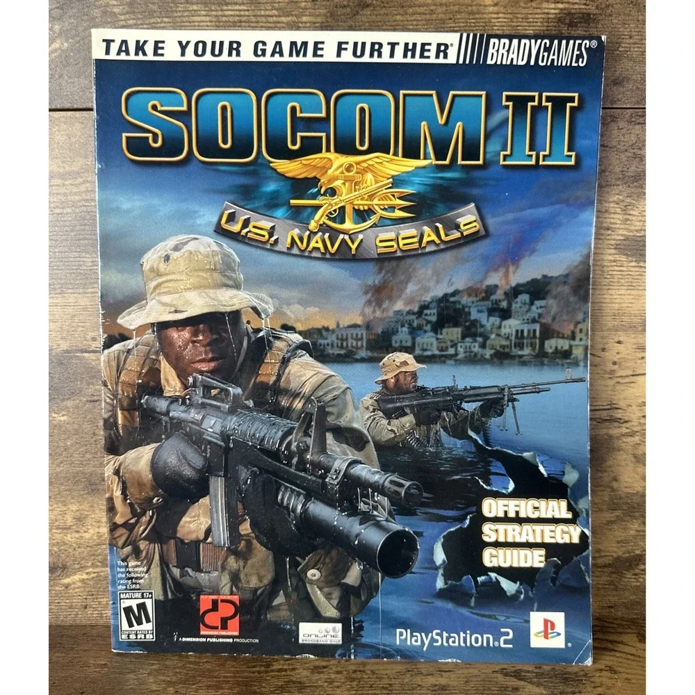 SOCOM(TM) II U.S. Navy SEALs Official Strategy Guide Like New Clean Fast Shippin